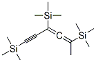 2,4,6-Tris(trimethylsilyl)-2,3-hexadien-5-yne Struktur