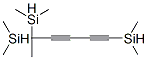 1,5,5-Tris(dimethylsilyl)-1,3-hexadiyne Struktur