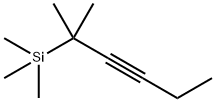 2-Methyl-2-trimethylsilyl-3-hexyne Struktur