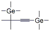 3,3-Dimethyl-1,3-bis(trimethylgermyl)-1-propyne Struktur