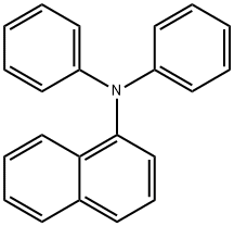 NAPHTHALEN-1-YL-DIPHENYL-AMINE Struktur