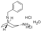 3-AMINO-8-BENZYL-8-AZABICYCLO[3.2.1]OCTANE DIHYDROCHLORIDE MONOHYDRATE (3-ENDO)- Struktur