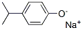 sodium p-isopropylphenolate Struktur
