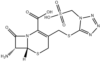 (6R,6β)-7α-アミノ-8-オキソ-3-[[[1-(スルホメチル)-1H-テトラゾール-5-イル]チオ]メチル]-5-チア-1-アザビシクロ[4.2.0]オクタ-2-エン-2-カルボン酸