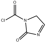 1H-Imidazole-1-carbonyl chloride, 2,5-dihydro-2-oxo- (9CI) Struktur