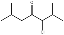 3-chloro-2,6-dimethylheptan-4-one Struktur