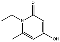 1-ETHYL-4-HYDROXY-6-METHYLPYRIDIN-2(1H)-ONE Struktur