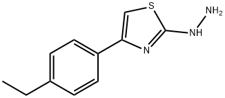 4-(4-ETHYLPHENYL)-2(3H)-THIAZOLONE HYDRAZONE Struktur