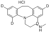 DESIPRAMINE-2,4,6,8-D4 HCL Struktur