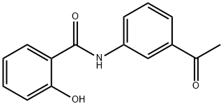 Benzamide, N-(3-acetylphenyl)-2-hydroxy- (9CI) Struktur