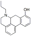 8-hydroxy-N-n-propylnoraporphine Struktur