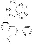 TRIPELENNAMINE CITRATE Structure