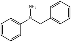 1-BENZYL-1-PHENYLHYDRAZINE Struktur