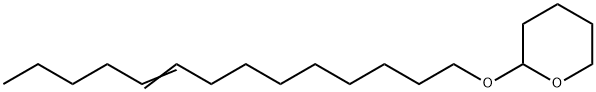 tetrahydro-2-(9-tetradecenyloxy)-2H-pyran Struktur