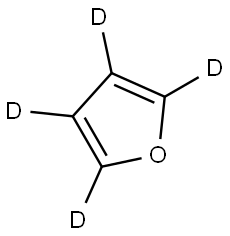 FURAN-D4 Struktur