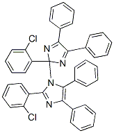 2,2'-BIS(2-CHLOROPHENYL)-4,4',5,5'-TETRAPHENYL-1,2'-BIIMIDAZOLE Struktur