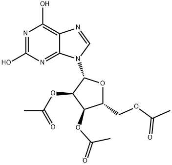 2,6-Dihydro-9-(2’,3’,5’-tri-O-acetyl--D-ribofuranosyl)purine Struktur