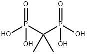 isopropylidenediphosphonic acid Struktur