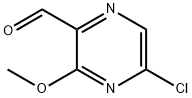 5-CHLORO-3-METHOXYPYRAZINE-2-CARBALDEHYDE Struktur