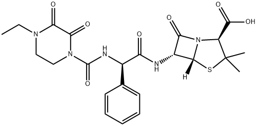 [2S-[2α,5α,6β(S*)]]-6-[[[[(4-Ethyl-2,3-dioxopiperazin-1-yl)carbonyl]amino]phenylacetyl]amino]-3,3-dimethyl-7-oxo-4-thia-1-azabicyclo[3.2.0]heptan-2-carbonsure