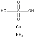 Sulfuric acid ammonium copper salt Struktur