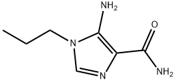 5-AMINO-1-PROPYL-1H-IMIDAZOLE-4-CARBOXAMIDE Struktur