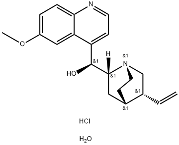 QUINIDINE HYDROCHLORIDE Struktur