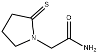 2-thioxo-1-pyrrolidineacetamide Struktur