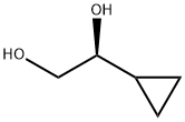 (1S)-1-Cyclopropyl-1,2-ethanediol Struktur