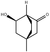 Bicyclo[2.2.2]octanone, 6-hydroxy-4-methyl-, (1R,4S,6R)- (9CI) Struktur