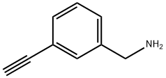 Benzenemethanamine, 3-ethynyl- (9CI) Struktur