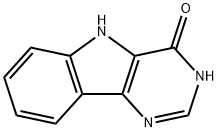 4H-Pyrimido[5,4-b]indol-4-one, 3,5-dihydro- Struktur