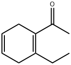 Ethanone, 1-(2-ethyl-1,4-cyclohexadien-1-yl)- (9CI) Struktur