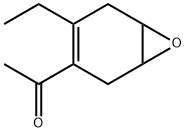 Ethanone, 1-(4-ethyl-7-oxabicyclo[4.1.0]hept-3-en-3-yl)- (9CI) Struktur