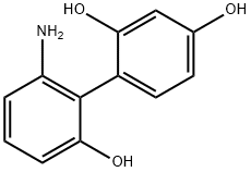 [1,1-Biphenyl]-2,2,4-triol, 6-amino- (9CI) Struktur