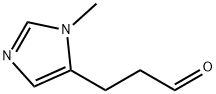 1H-Imidazole-5-propanal,1-methyl-(9CI) Struktur