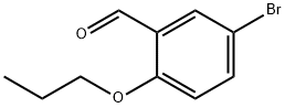 5-BROMO-2-PROPOXYBENZALDEHYDE Struktur