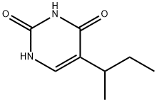 5-sec-Butyluracil Struktur