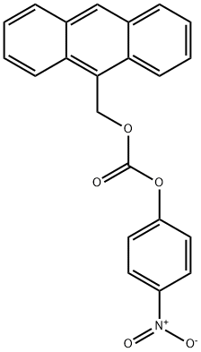 Carbonic acid 9-anthrylmethyl 4-nitrophenyl ester Struktur