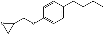 1-(2,3-Epoxypropoxy)-2-(1-methylpropyl) benzene Struktur