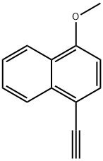 1-ETHYNYL-4-METHOXY-NAPHTHALENE Struktur