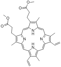 OOPORPYHRIN DIMETHYL ESTER Struktur