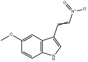 5-METHOXY-3-(2-NITROVINYL)-INDOL Struktur