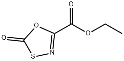 1,3,4-OXATHIAZOLE-5-CARBOXYLIC ACID, 2-OXO-, ETHYL ESTER Struktur