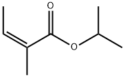 isopropyl 2-methylisocrotonate Struktur