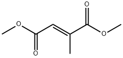 2-Methylfumaric acid dimethyl ester Struktur