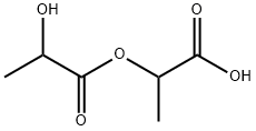 2-(2-hydroxy-1-oxopropoxy)propionic acid Struktur