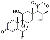 21-Dehydro Clocortolone Struktur