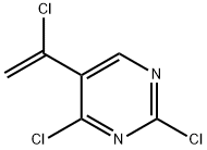 5-(1-chlorovinyl)-2,4-dichloropyrimidine Struktur