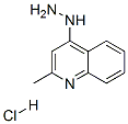 4-HYDRAZINO-2-METHYLQUINOLINE HYDROCHLORIDE Struktur